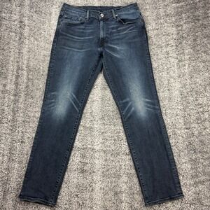 Levi's 541 Athletic Taper Fit Men's Jeans 32x32 (32x30.5) Whiskered Dark Wash